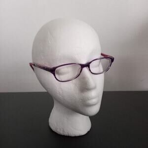 Vintage VERA BRADLEY Impressionista ADA Plastic Frames Eyeglasses Purple Pink